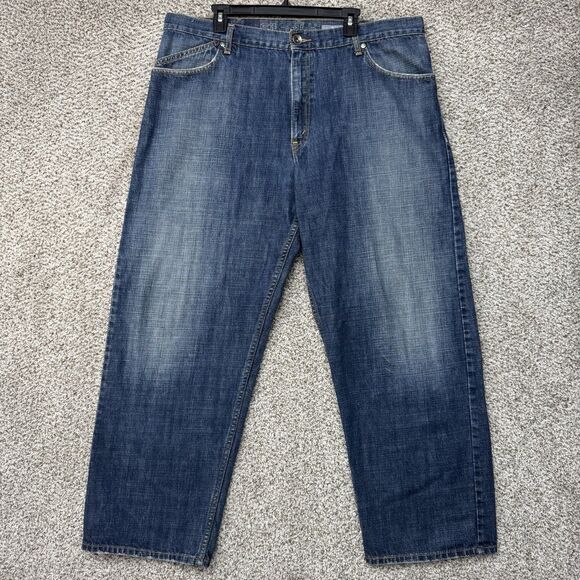 Vintage 90’s Levis SilverTab Jeans Men’s 40X32 Blue Denim Y2K Wide Leg Baggy VTG - Picture 1 of 14